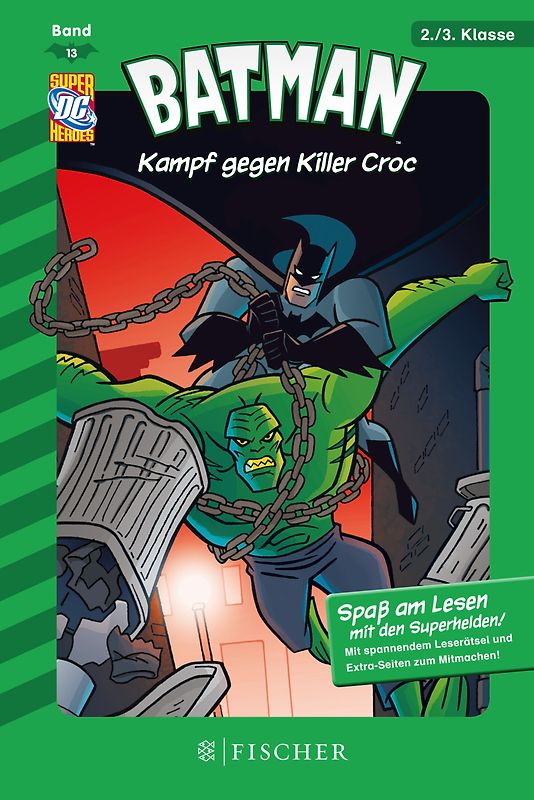 Batman: Kampf gegen Killer Croc. Fischer. Nur für Jungs