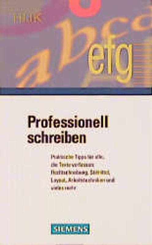 Professionell schreiben