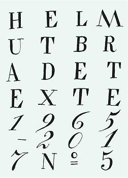 Helmut Brade: Ich zeichne noch Buchstaben