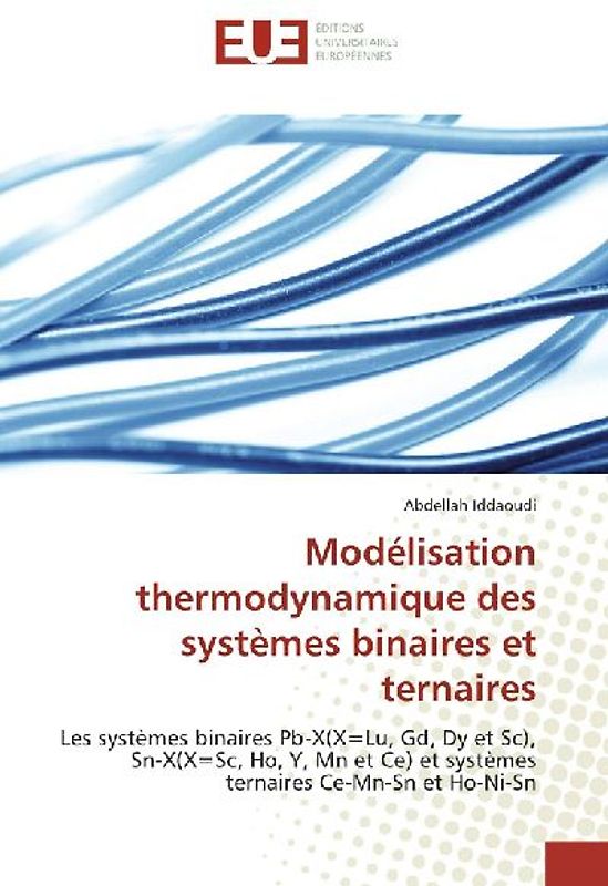 Modélisation thermodynamique des systèmes binaires et ternaires