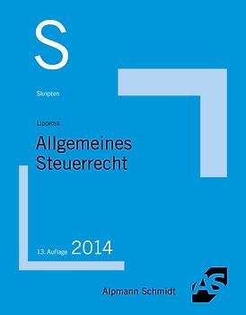 Skript Allgemeines Steuerrecht