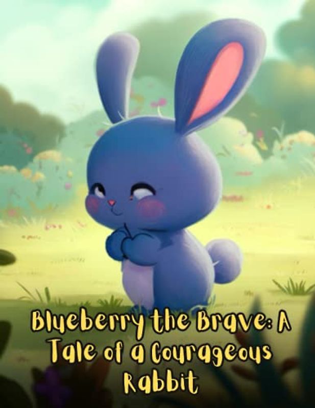 Blueberry the Brave - A Tale of a Courageous Rabbit: Short Story For kids About Rabbit, perseverance & Self-Confidence, A Motivational Book For kids, Gift For kids Ages 4-8