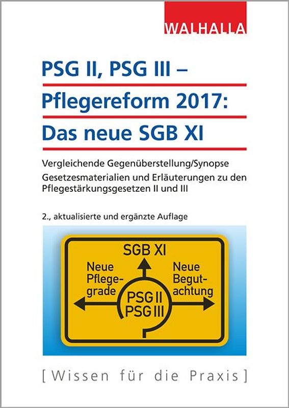 PSG II, PSG III – Pflegereform 2017: Das neue SGB XI