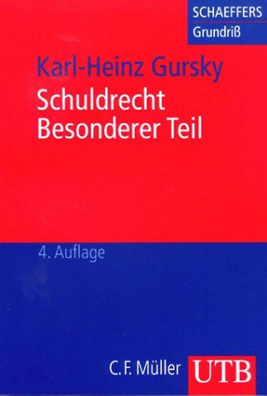 Schuldrecht - Besonderer Teil