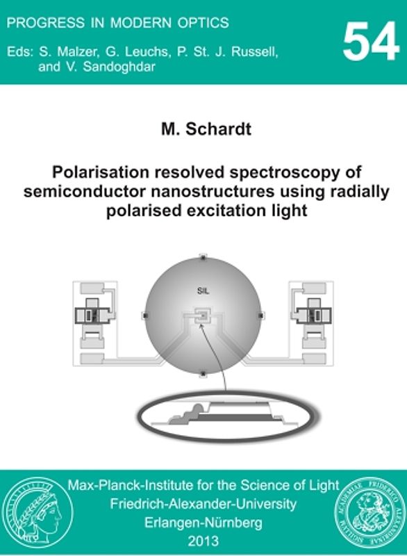 Polarisation resolved spectroscopy of semiconductor nanostructures using radially polarised excitation light