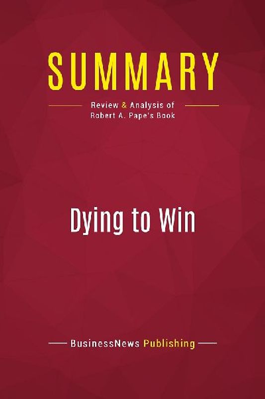 Summary: Dying to Win