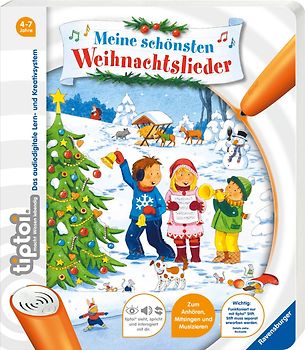 tiptoi® Meine schönsten Weihnachtslieder [Pappbilderbuch]