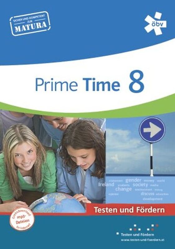 Prime Time 8. Testen und Fördern, Arbeitsheft