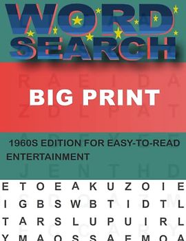 Big Print Word Search For Adults: 1960s Edition for an Exciting Brain Teaser