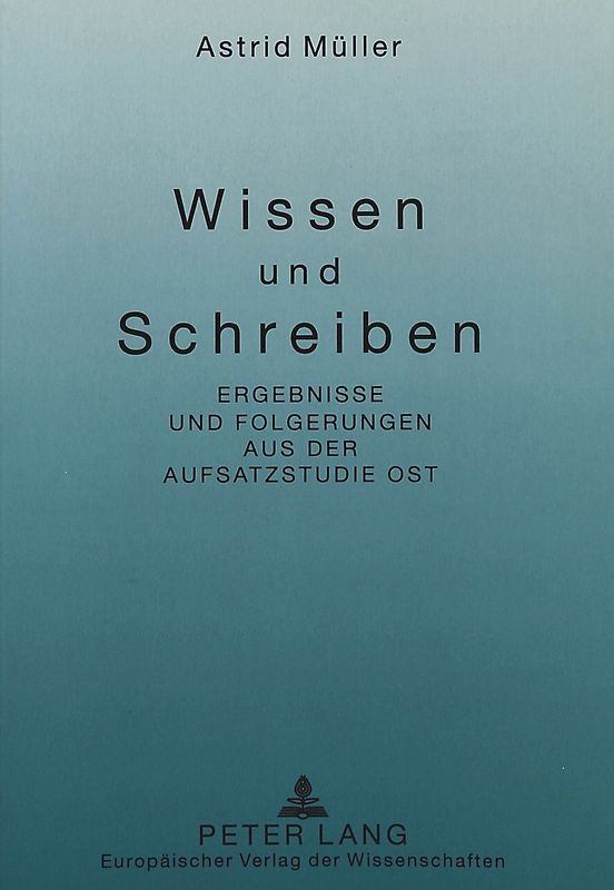 Wissen und Schreiben