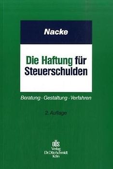 Die Haftung für Steuerschulden