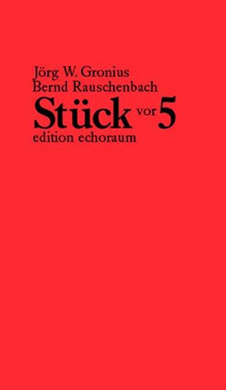 Stück vor 5
