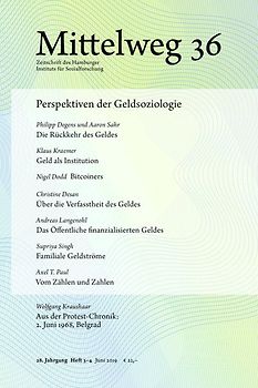 Perspektiven der Geldsoziologie