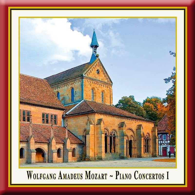 Wolfgang Amadeus Mozart - Piano Concertos I. Mozart's Klavierkonzerte No. 17 in G-Dur KV 453 und No. 23 A-Dur KV 488, gespielt von  Christoph Soldan (Flügel) und der Capella Istropolitana unter der Leitung von Pawel Przytocki. Ein Konzertmitschnitt aus der Kirche des UNESCO-Weltkulturerbes Kloster Maulbronn