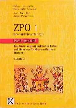 ZPO 1, Erkenntnisverfahren leicht gemacht