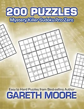 Mystery Killer Sudoku Pro Zero: 200 Puzzles