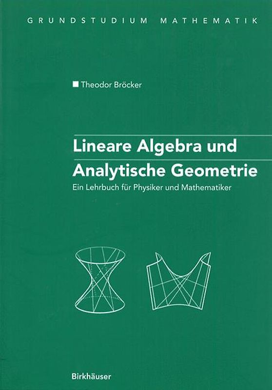 Lineare Algebra und Analytische Geometrie