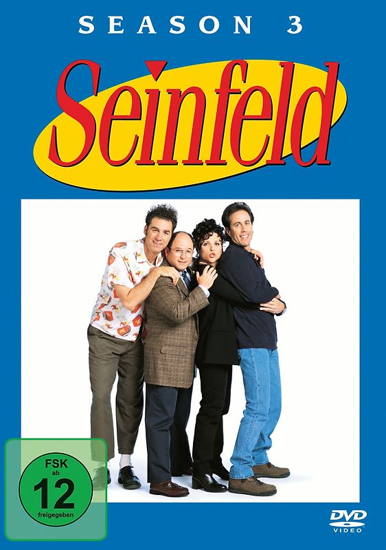 Seinfeld - Season 3 (4 DVD's) DVD