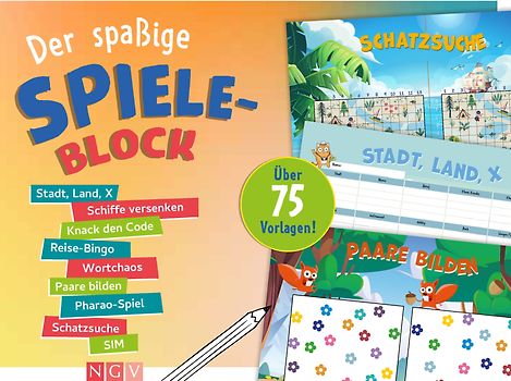 Der spaßige Spieleblock