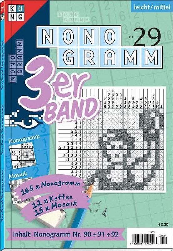 Nonogramm 3er-Band Nr. 29