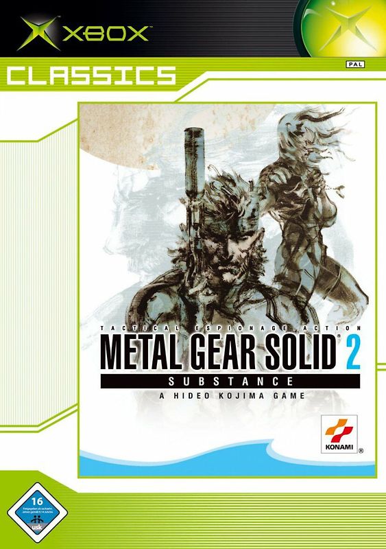 Metal Gear Solid 2 - Substance Xbox