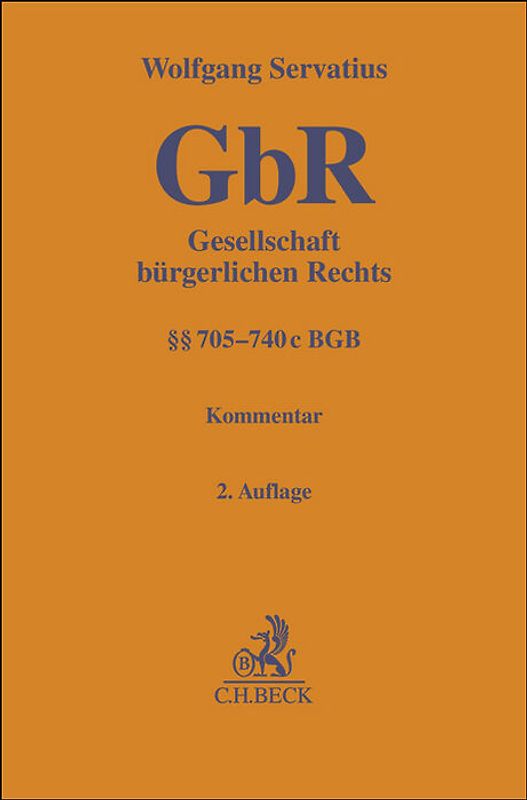 Gesellschaft bürgerlichen Rechts. GbR