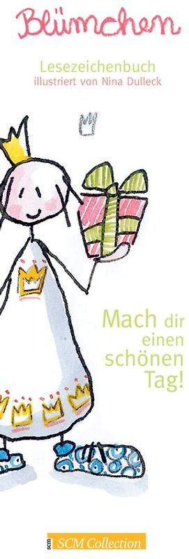 Blümchen - Lesezeichenbuch. Mach dir einen schönen Tag!