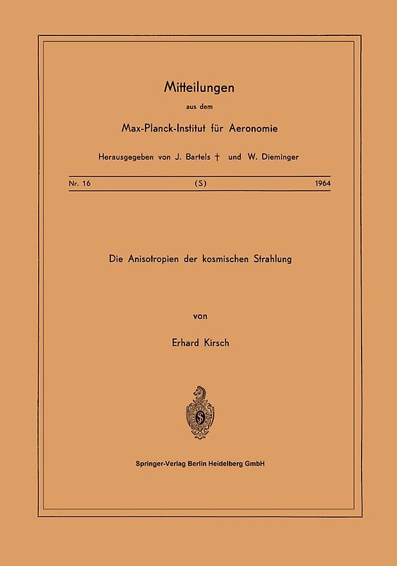 Die Anisotropien der Kosmischen Strahlung