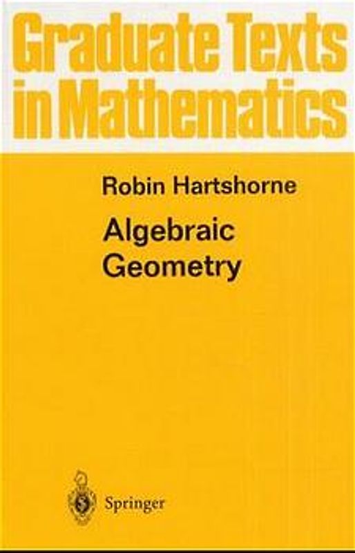 Algebraic Geometry