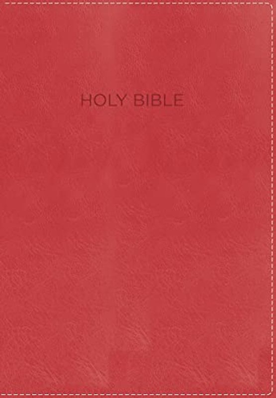 NKJV, Foundation Study Bible, Leathersoft, Red, Thumb Indexed, Red Letter: Holy Bible, New King James Version