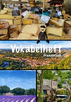 Vokabelheft Französisch: Französisch Vokabelheft, DIN A5, viele Seiten, 2 Spalten