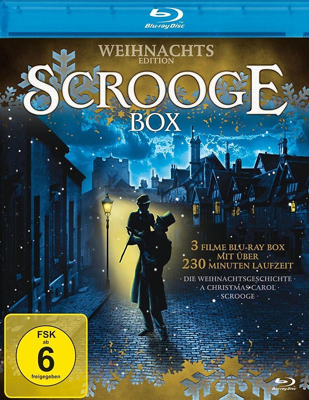 Scrooge [3 Filme, Sonderedition, Weihnachtsedition] Blu-ray Disc