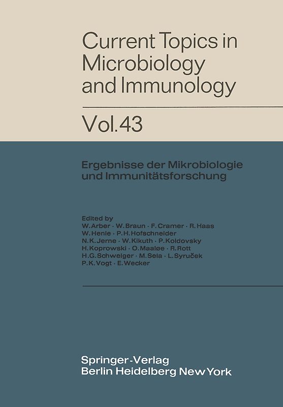 Current Topics in Microbiology and Immunology