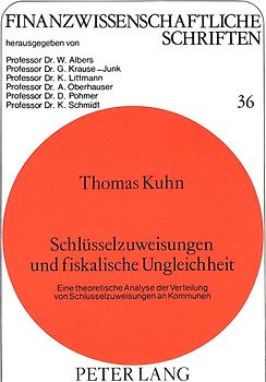 Schlüsselzuweisungen und fiskalische Ungleichheit