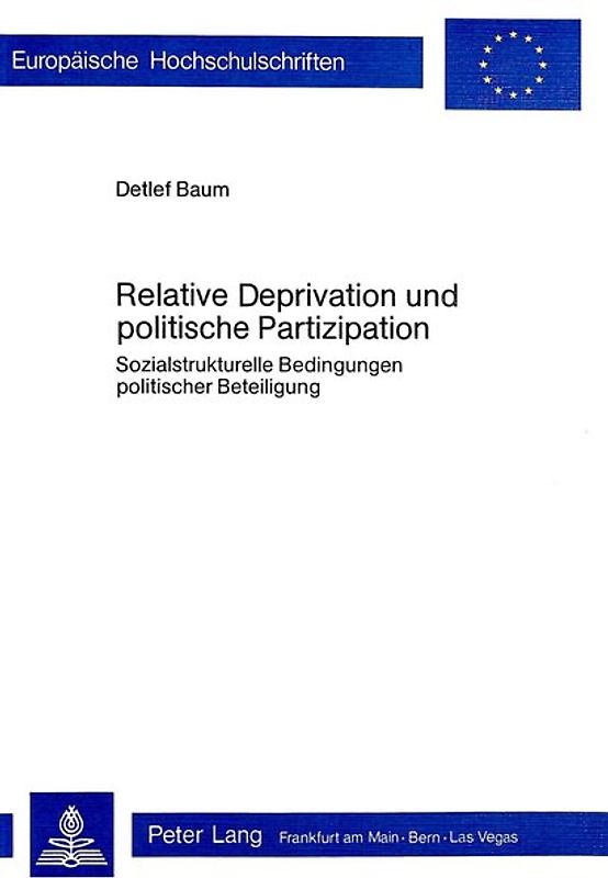 Relative Deprivation und politische Partizipation