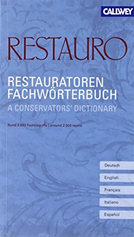 Restauratoren Fachwörterbuch