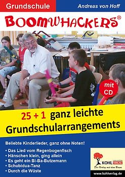 Boomwhackers - 25 + 1 ganz leichte Arrangements für die Grundschule