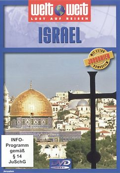 Israel (mit Bonusfilm Jordanien) Reihe welt weit - 1 DVD, Länge: ca. 78 Minuten DVD