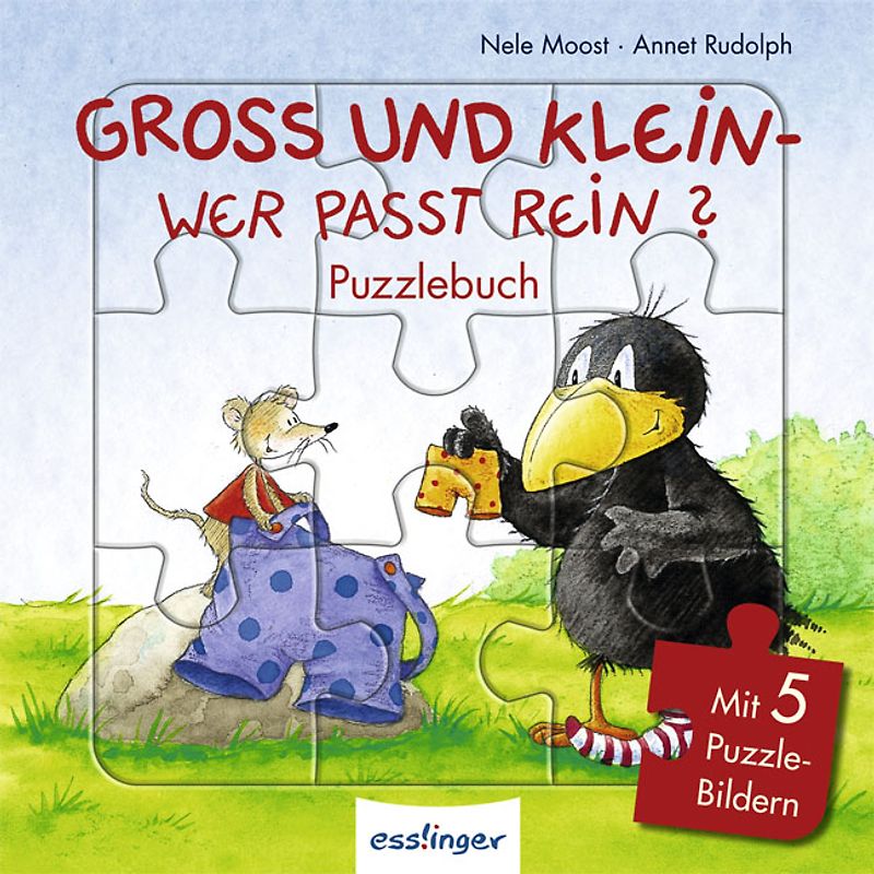 Groß und Klein - wer passt rein? Puzzlebuch