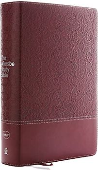 NKJV, Wiersbe Study Bible, Leathersoft, Burgundy, Red Letter, Comfort Print: Be Transformed by the Power of God’s Word