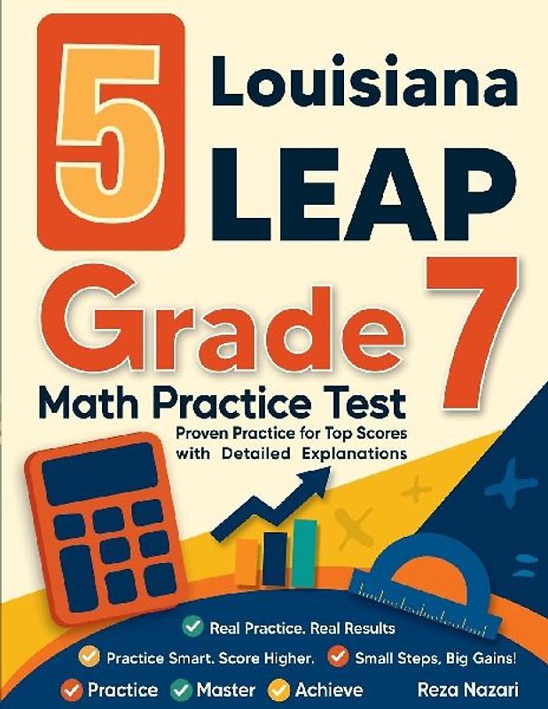 5 Louisiana LEAP Grade 7 Math Practice Tests