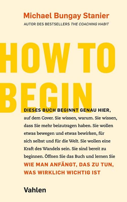 How to begin