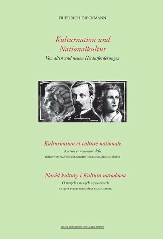Kulturnation und Nationalkultur/ Kulturnation et culture nationale/ Naród kultury i Kultura narodowa