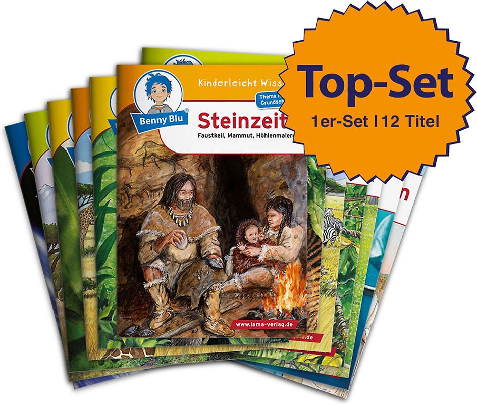 Benny Blu - Top-Seller-Set 3 12 Titel ( 12 Wissensbücher )