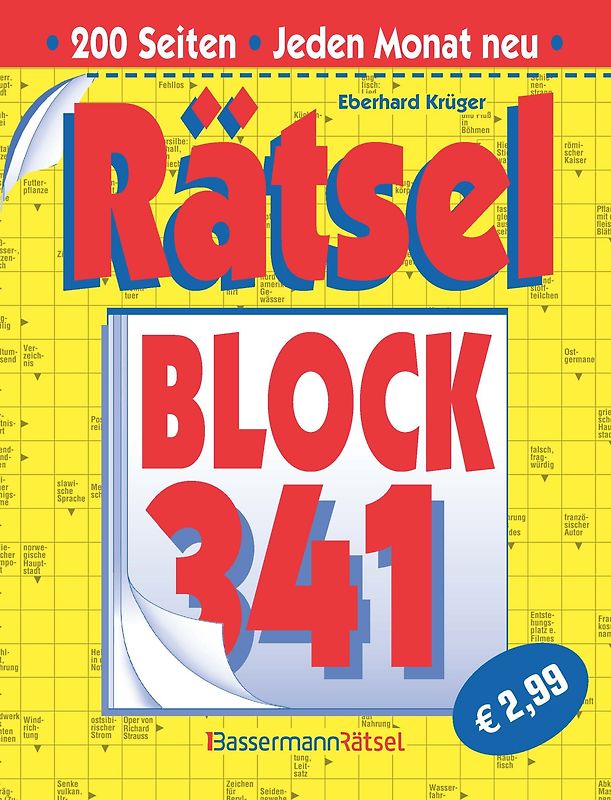 Rätselblock 341 (5 Exemplare à 2,99 €)
