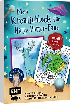 Mein magischer Kreativblock für Harry Potter-Fans – Finde die Eule!