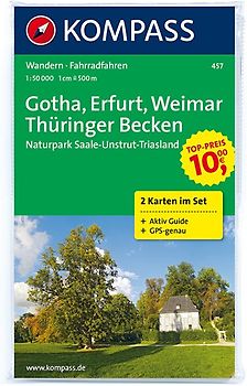 Gotha - Erfurt - Weimar - Thüringer Becken - Naturpark Saale-Unstrut-Triasland