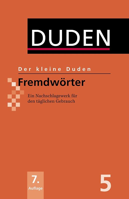 Der kleine Duden - Fremdwörter