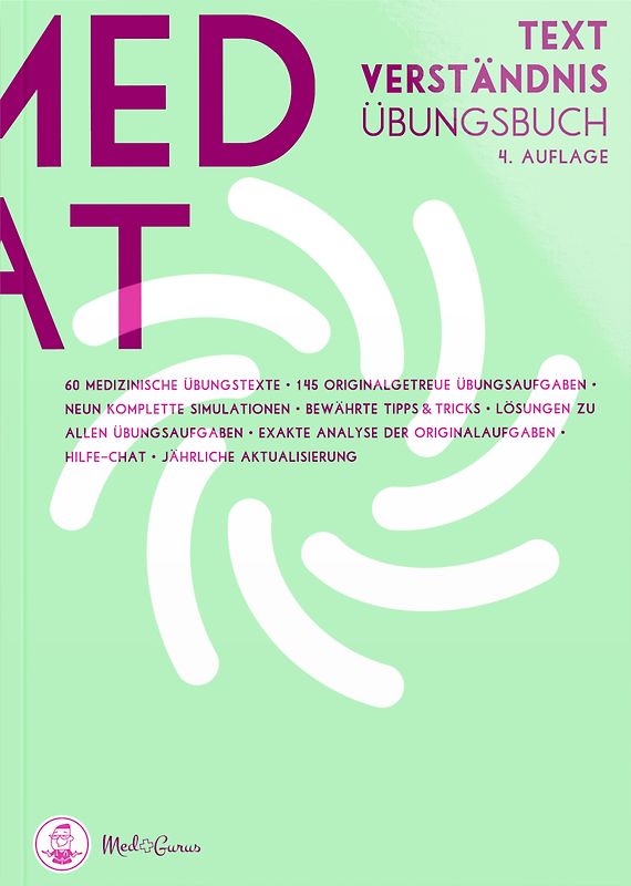 MedAT 2020 / 2021 I Textverständnis I Vorbereitung für das Aufnahmeverfahren Medizin MedAT in Österreich