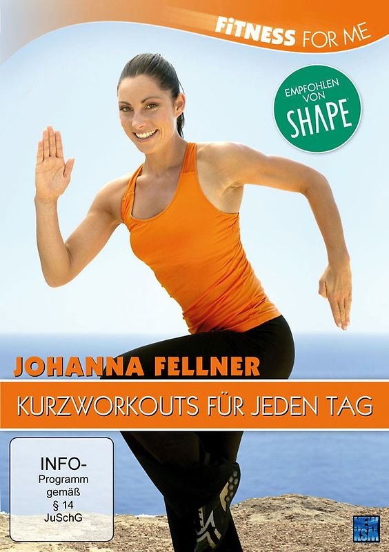 Fitness For Me: Johanna Fellner - Kurzworkouts für jeden Tag DVD